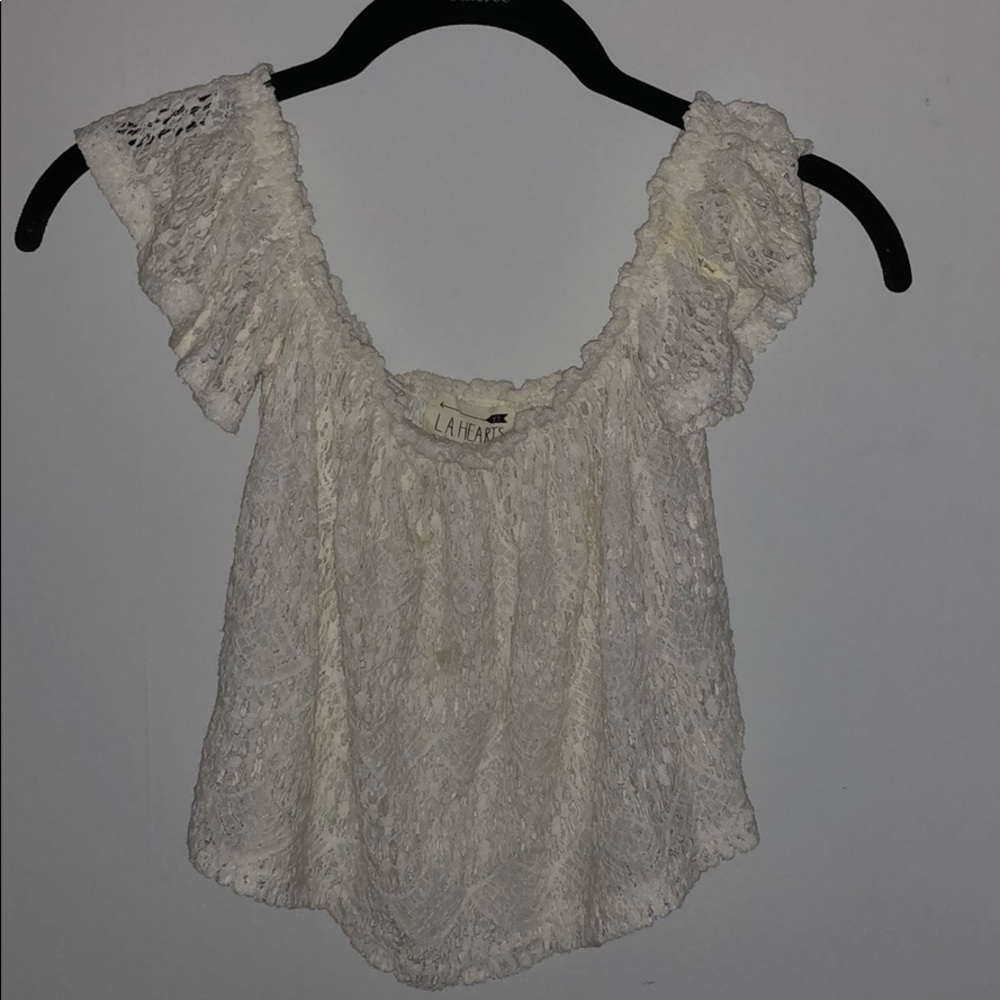 Pearl lacey top